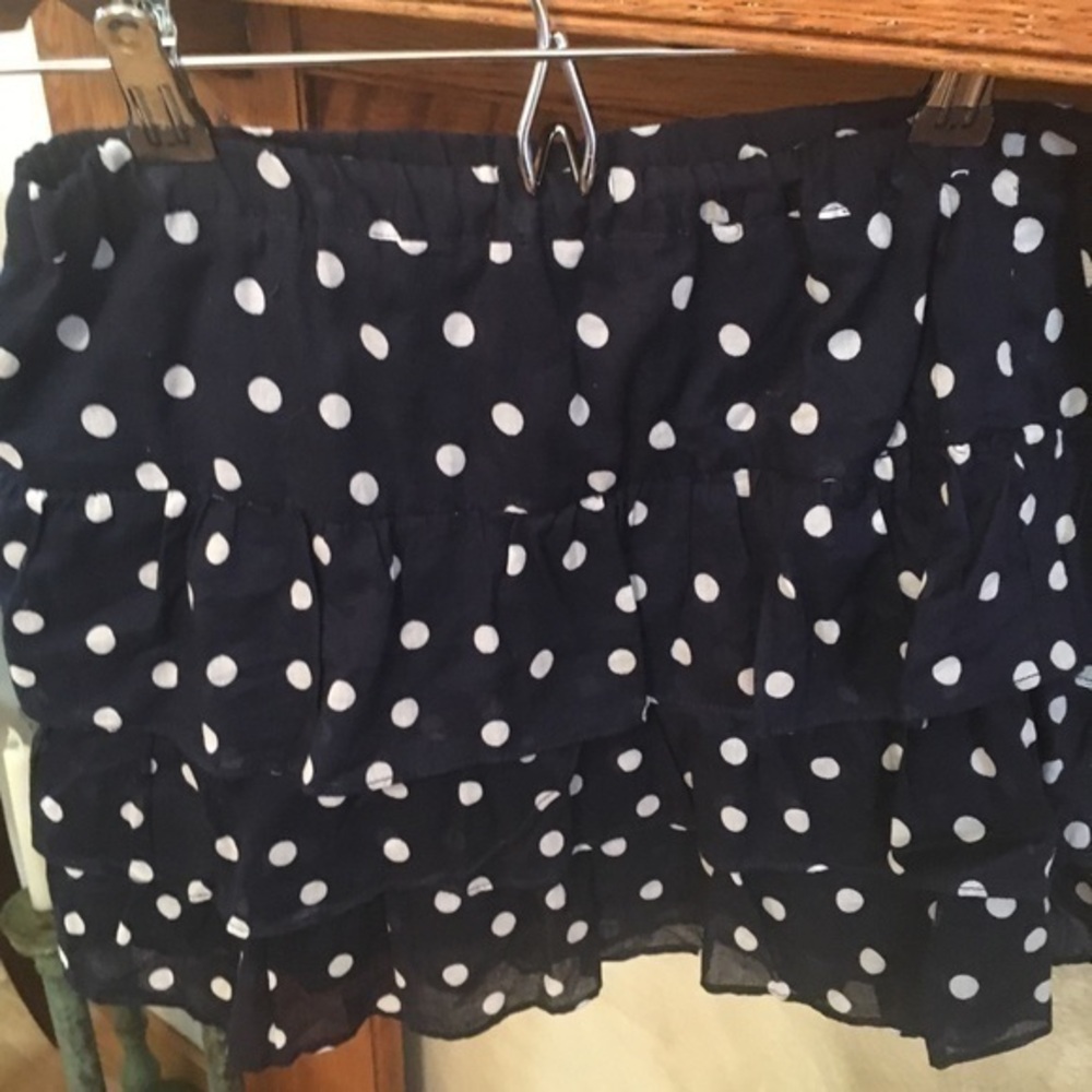Aeropostale mini skirt Navy and white